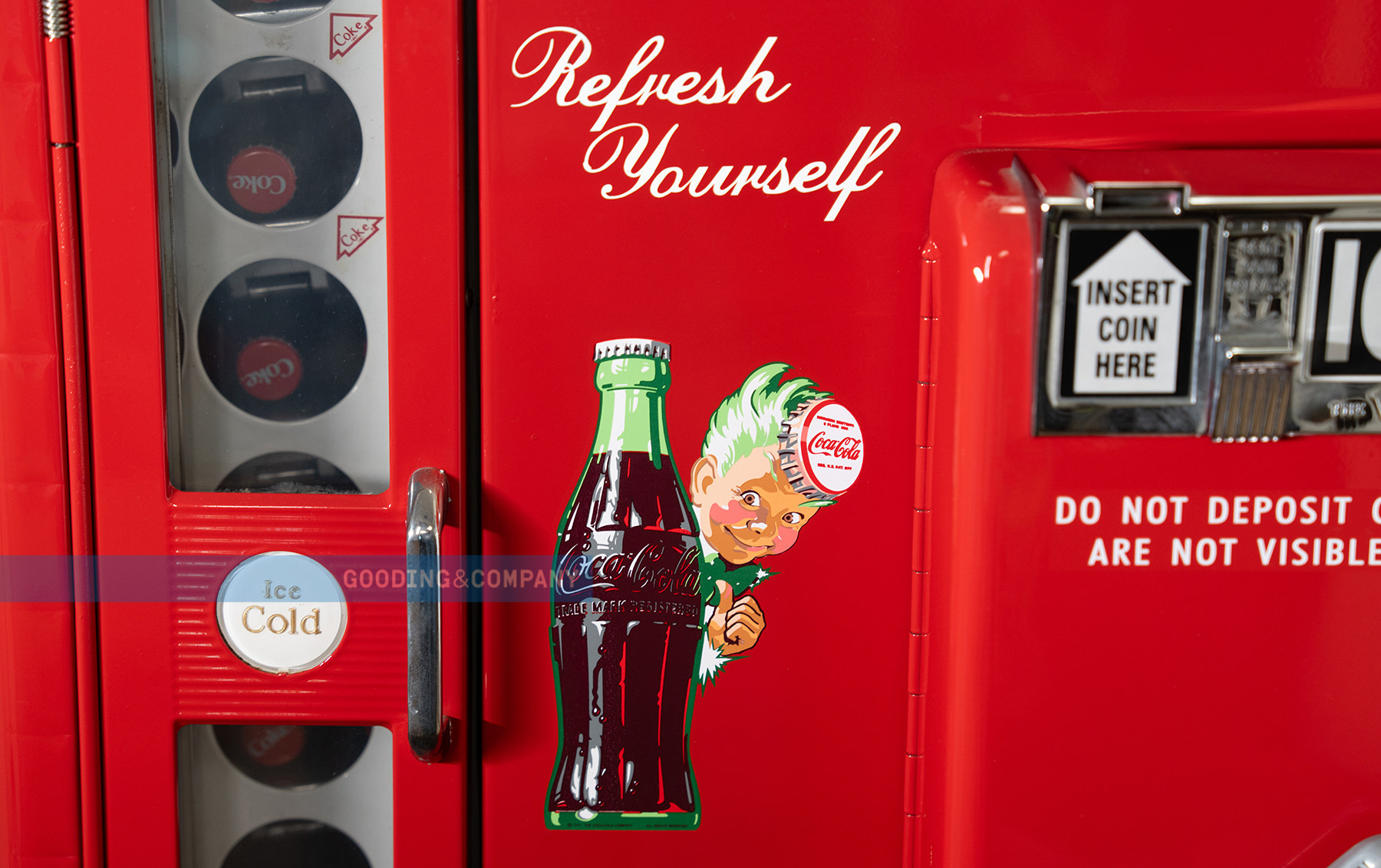 Vendo 81 Coca-Cola Vending Machine | Gooding & Company
